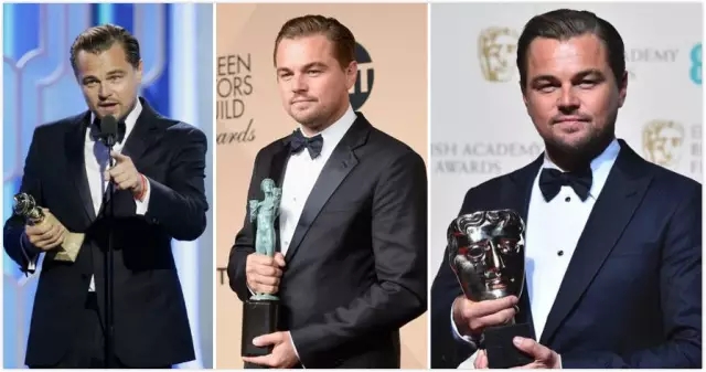眾望所歸！萊昂納多終獲影帝，小李子黑發(fā)熬成白發(fā)之路！