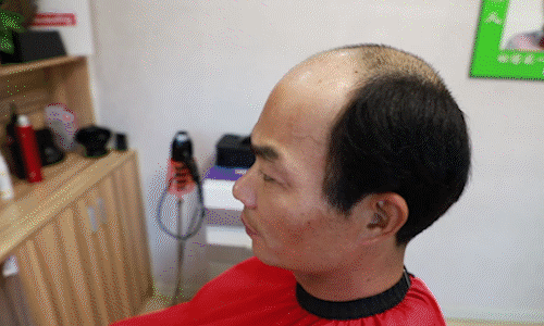 唐風采男士短發(fā)假發(fā)